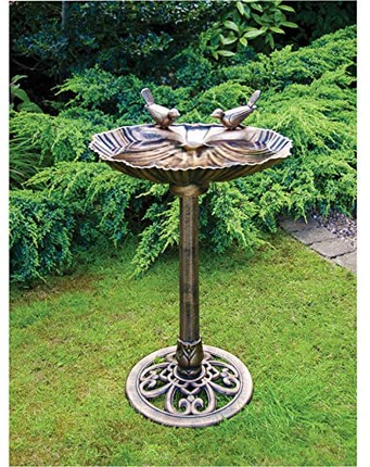 Bird Bath for Garden Free Standing Baths Bowl Bird Feeder