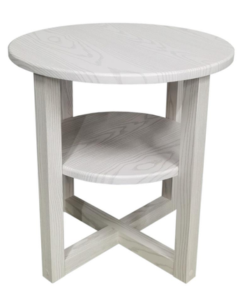 Small Side Table Living Room Coffee Occasional Tables - White