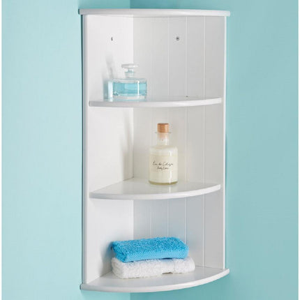 3 Tier Wall Corner Shelf Storage - Bathroom Shelving