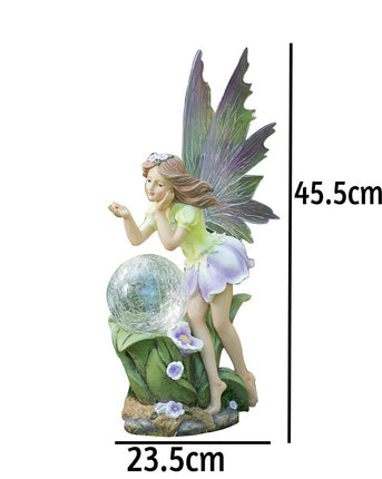 Colour Changing Outdoor Garden Solar Powered Fairy Tale Light - Green