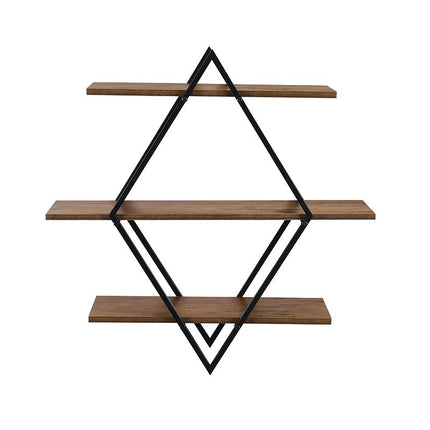 RHOMBUS WALL SHELF