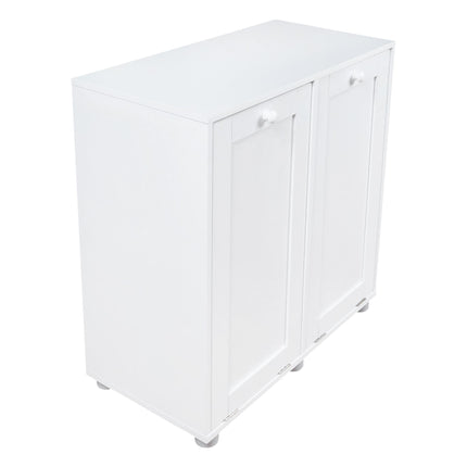 Laundry Storage Cabinet with 2 Hampers-S79
