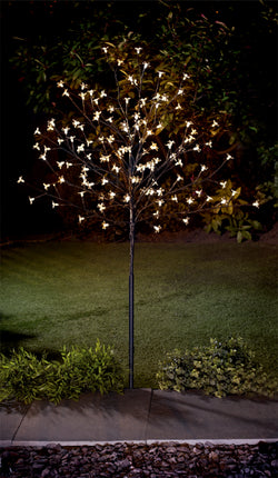 1.8m Cherry Blossom Tree 352 Warm White LED Outdoor/Indoor Christmas Decorations Tree