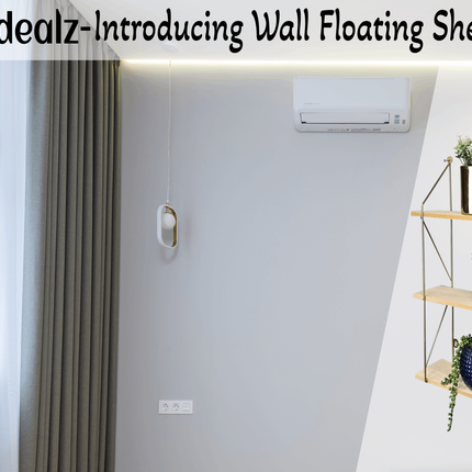 3 Tier Floating Shelf Wall Shelves for Bedroom