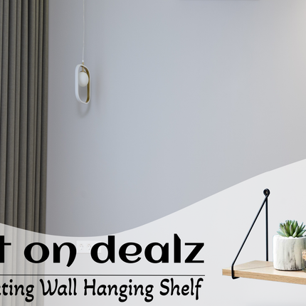 Floating Shelf 40cm Wall Shelves for Living Room - Oak