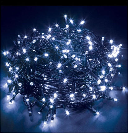 400 LED 8 Functions Snowing Outdoor Christmas Lights Cool White