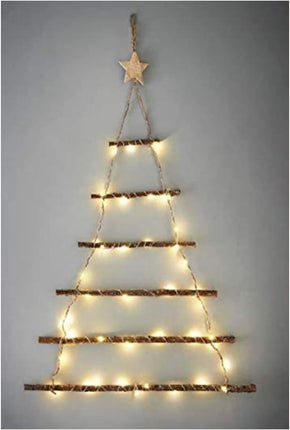 40 LED Christmas Decorations Lights Twig Wall Tree - Warm White