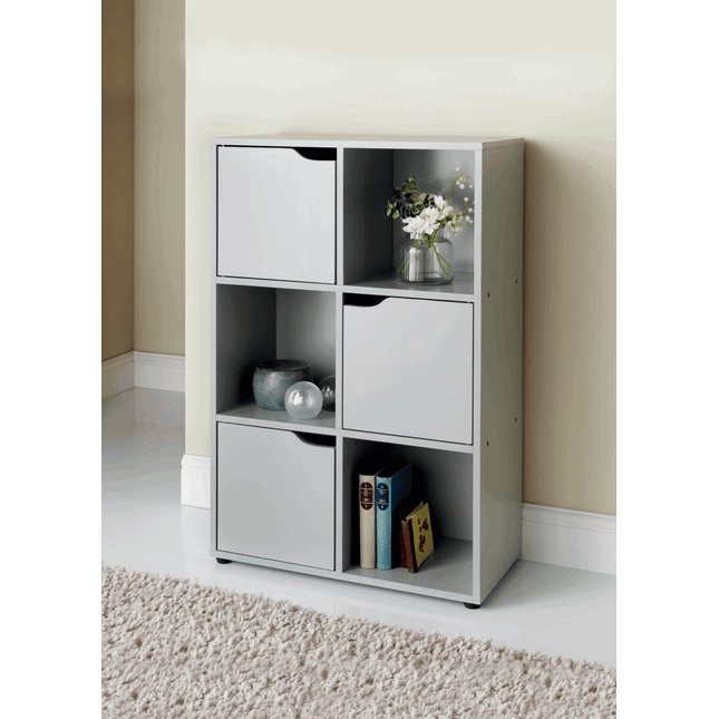 6 Cube Storage Bookcases and Shelving Units - Oak