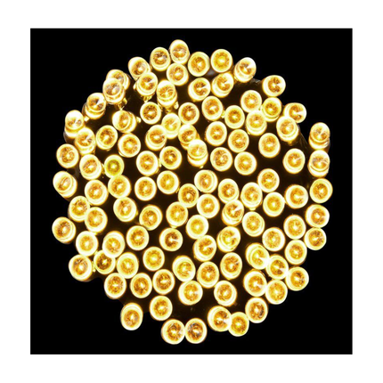 800 LED 8 Functions Outdoor Christmas Lights Warm White