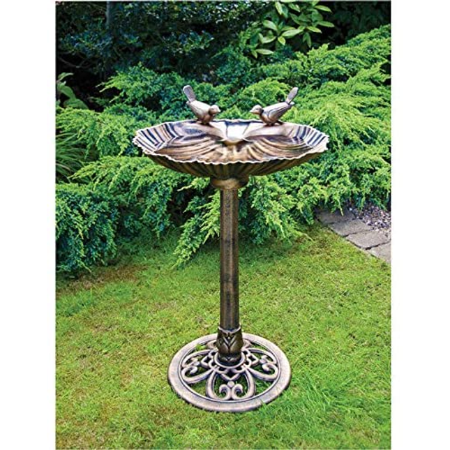 Bird Bath for Garden Free Standing Baths Bowl Bird Feeder