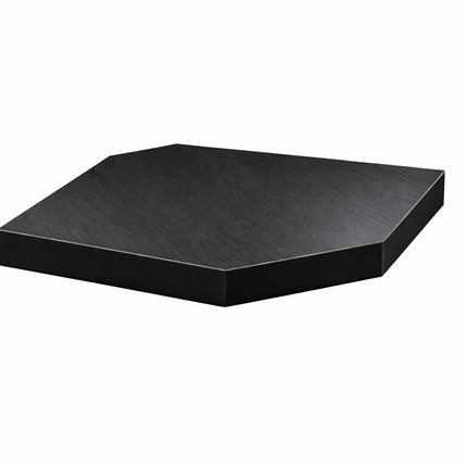 Floating Wall Corner Shelf - Black