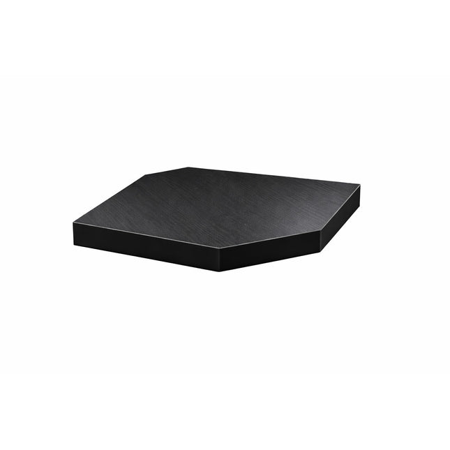 Floating Wall Corner Shelf - Black