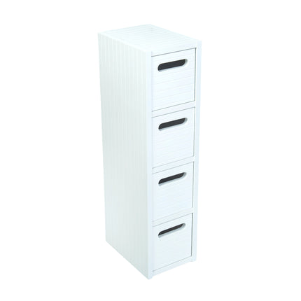 Bathroom 4 Drawer Fully Assembled Cabinet