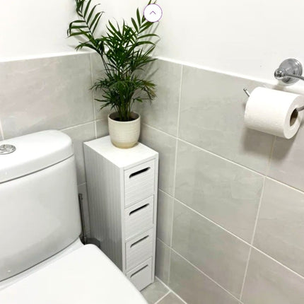 Bathroom 4 Drawer Fully Assembled Cabinet
