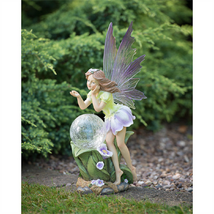 Colour Changing Outdoor Garden Solar Powered Fairy Tale Light - Green