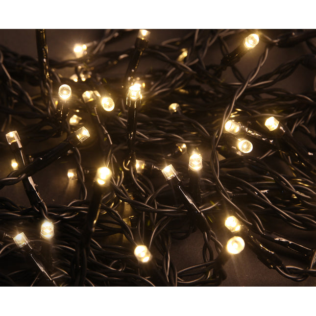 800 LED Christmas Lights 8 Functions Warm White Outdoor Garden String Lights