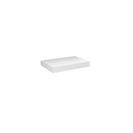 30cm High Gloss Wall Floating Shelf White