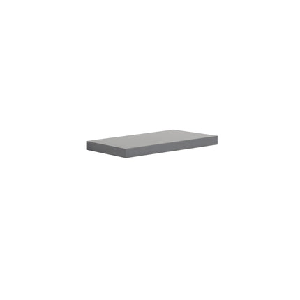 40cm High Gloss Wall Floating Shelf Grey