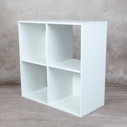 4 Cube Shelf-White