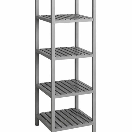 4 Tier Shelf Unit - Grey