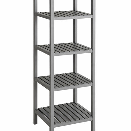 4 Tier Shelf Unit - Grey