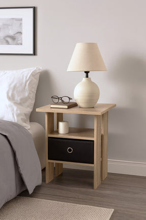 1 Drawer Small Bedside Table-S76