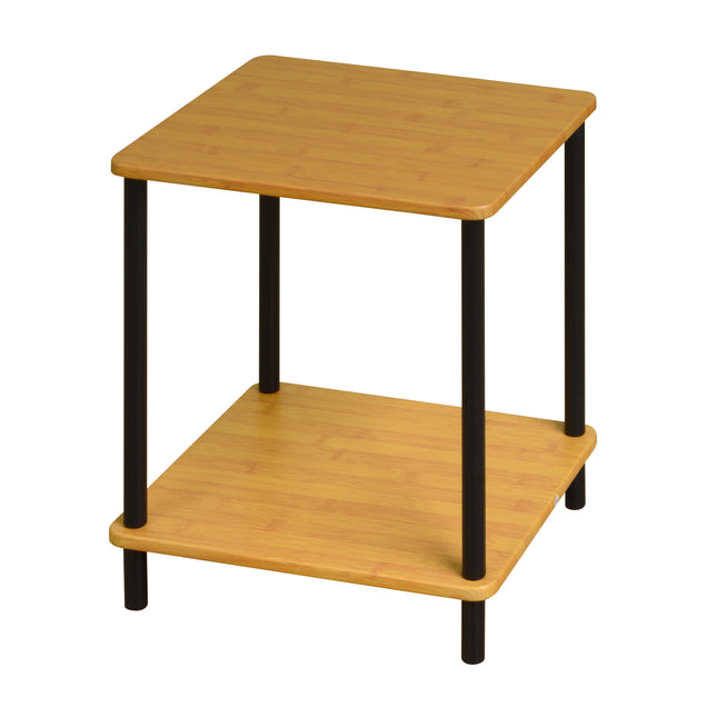 2 Tier Side Table End Table Living Room Bedroom Bedside Coffee Lamp Table Storage Stand