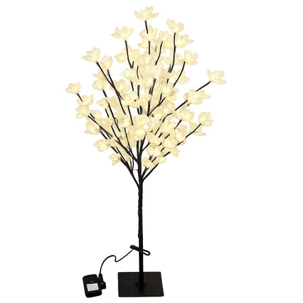 4FT Solar Cream Blossom Tree-6Z4