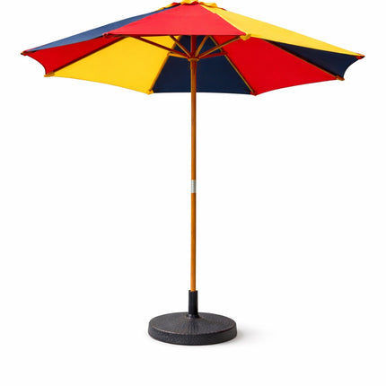 Kids Multicoloured Garden Parasol Sun Shade Patio Bench Umbrella