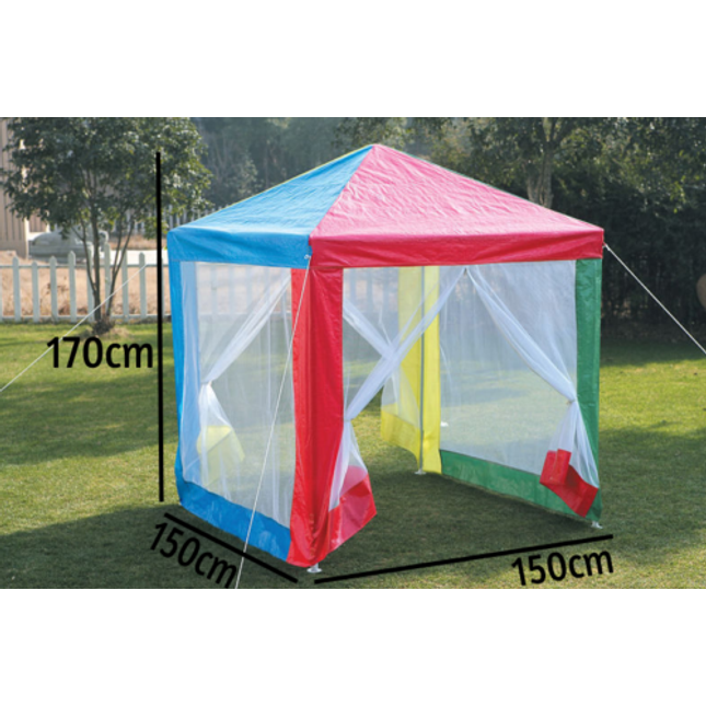 Rainbow Kids Gazebo Outdoor Garden Tents Colorful Design