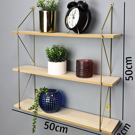 Set Of 3 Shelves. Modern Corner Shelf. Floating Wrap Around Wall Shelves, Wall Mounted Corner Shelving Unit