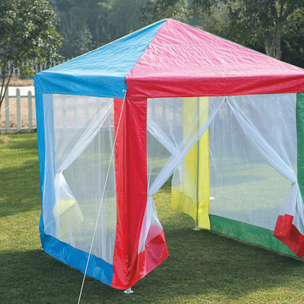 Rainbow Kids Gazebo Outdoor Garden Tents Colorful Design