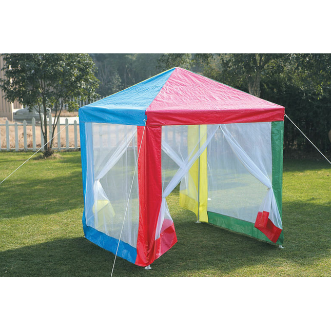 Rainbow Kids Gazebo Outdoor Garden Tents Colorful Design