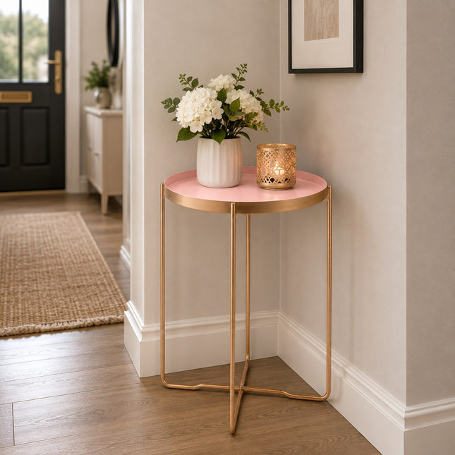Side End Tray Table Living Room Bedroom Furniture Accent Table