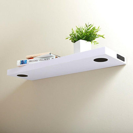 Floating Bluetooth Speaker Shelf - White