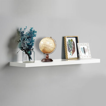 High Gloss Wall Floating Shelf-110CM WHITE