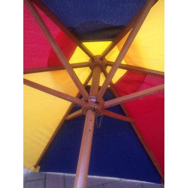 Kids Multicoloured Garden Parasol Sun Shade Patio Bench Umbrella