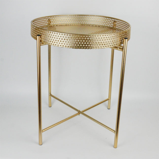 Gold Tray Table