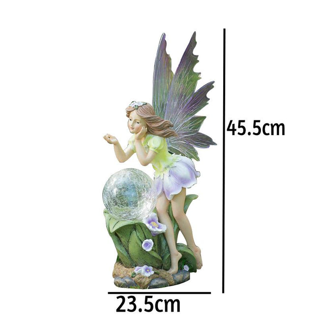 Colour Changing Outdoor Garden Solar Powered Fairy Tale Light - Green