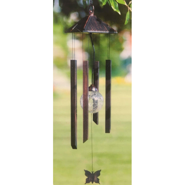 Solar Powered Wind Chime and Solar Light - Colour Changing