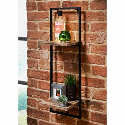 Narrow 2 Tier Shelf