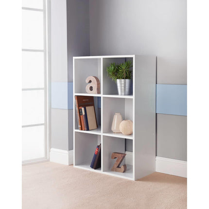 6 Cube Unit White
