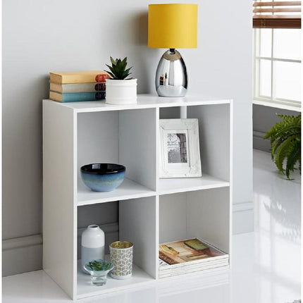 4 Cube Shelf-White