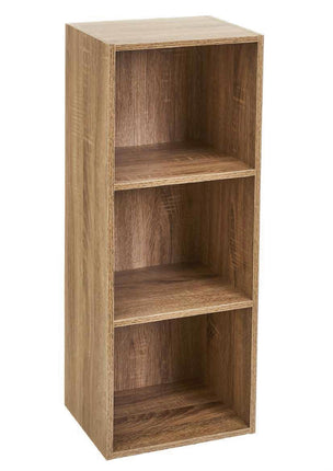 3 Tier Cube Unit Oak