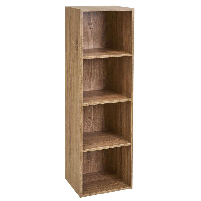 4 Tier Cube Unit Oak