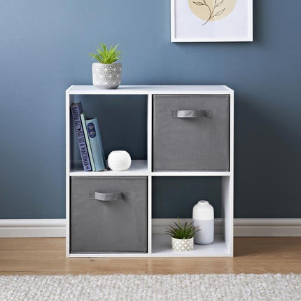 4 Cube Unit With 2 Baskets