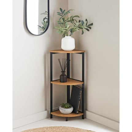 3 Tier Corner Shelving Unit-S90