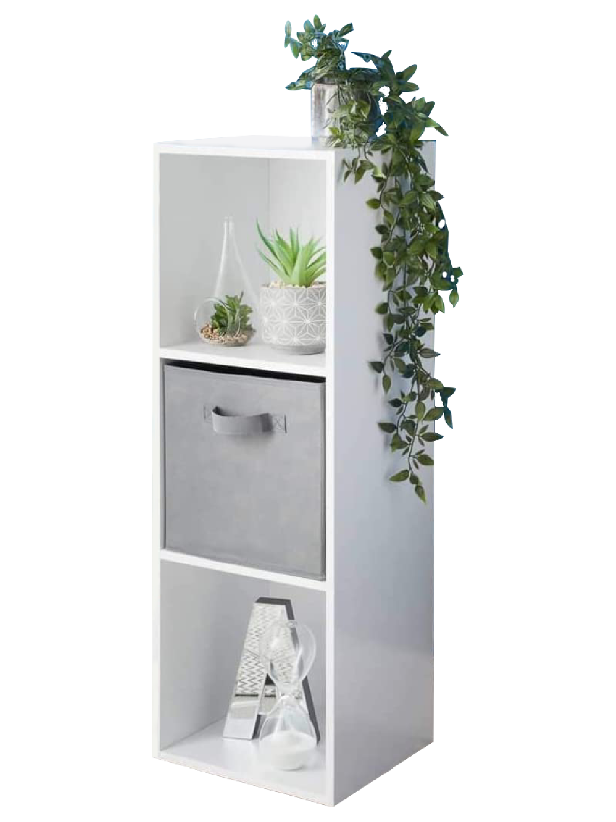 3 Cube Storage Bookcases and Shelving Units White