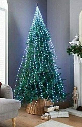 672 LED Christmas Lights Sparkle Cascading Micro Tree Lights Outdoor/Indoor