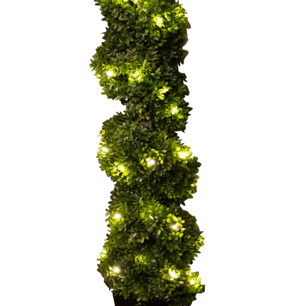 Artificial Trees Outdoors Front Door Plants 90cm Topiary Spiral